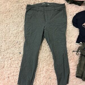 Old Navy Women's Black and White Skinny Pants